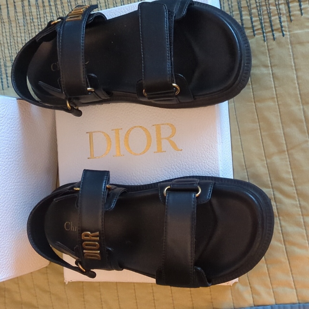 Dior Black Sandals